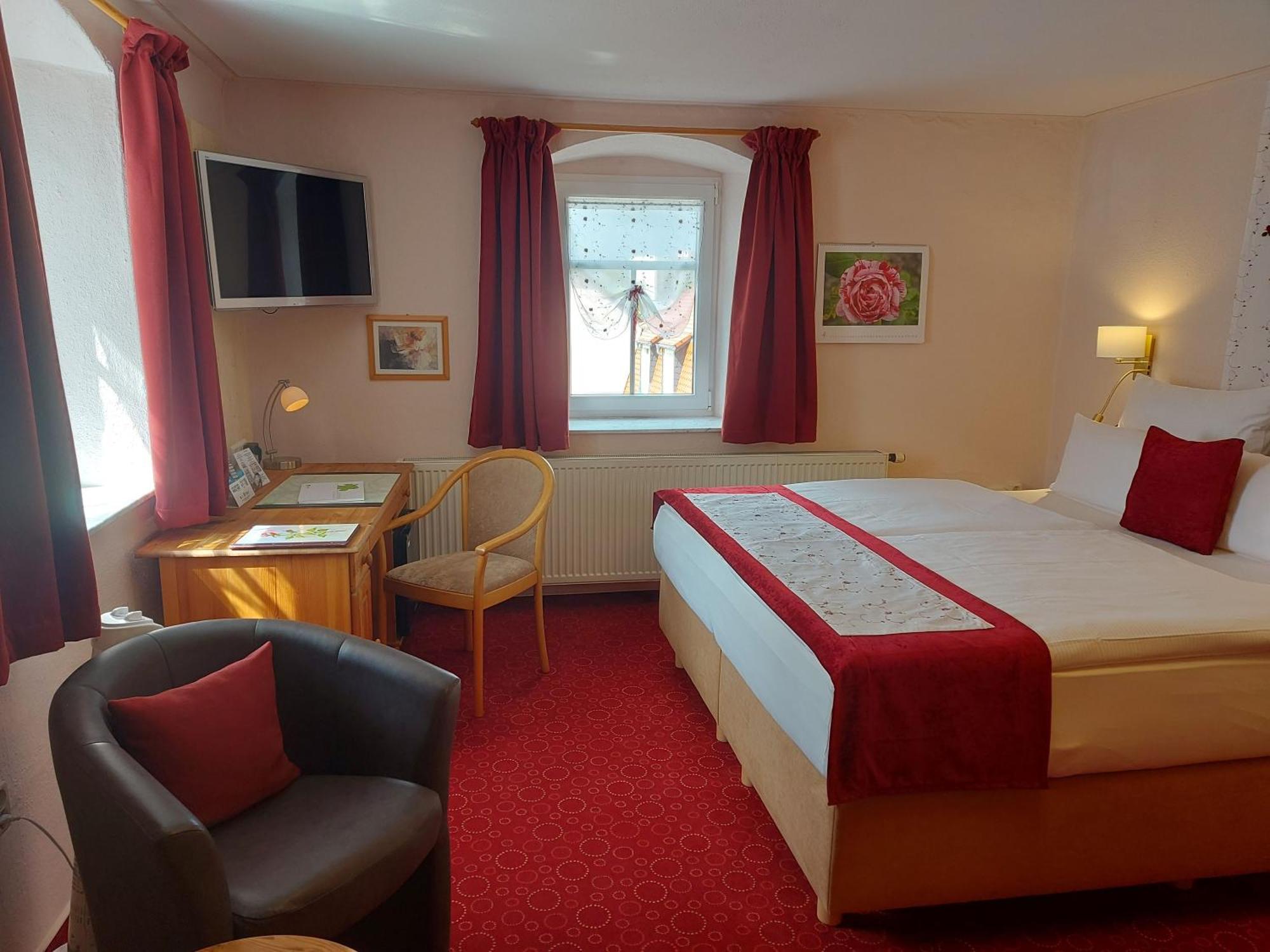 Logis L Auberge Gutshof Bischofswerda Dış mekan fotoğraf
